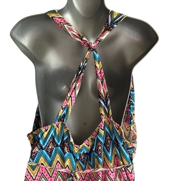 Dila Braided Halter Maxi Plus Dress • Used • Size: 1X - Picture 4 of 5